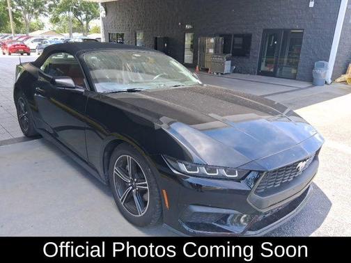 Shadow Black 2024 Ford Mustang EcoBoost Premium