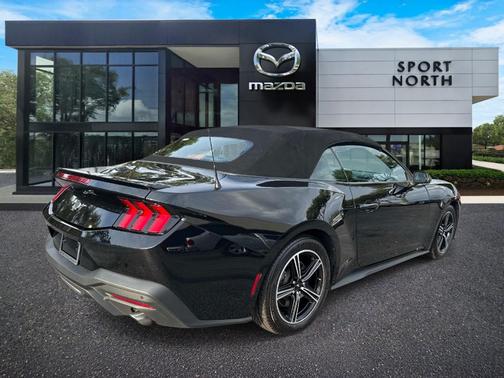 Shadow Black 2024 Ford Mustang EcoBoost Premium