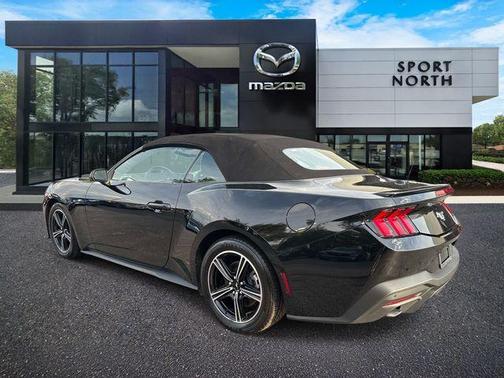 Shadow Black 2024 Ford Mustang EcoBoost Premium