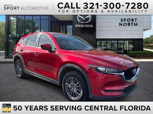 Soul Red Crystal Metallic 2017 Mazda CX-5 Touring