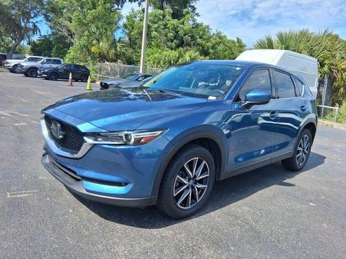 Eternal Blue Mica 2018 Mazda CX-5 Grand Touring