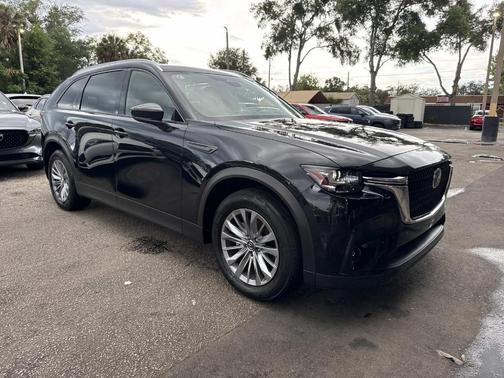 Jet Black Mica 2024 Mazda CX-90 Preferred Plus