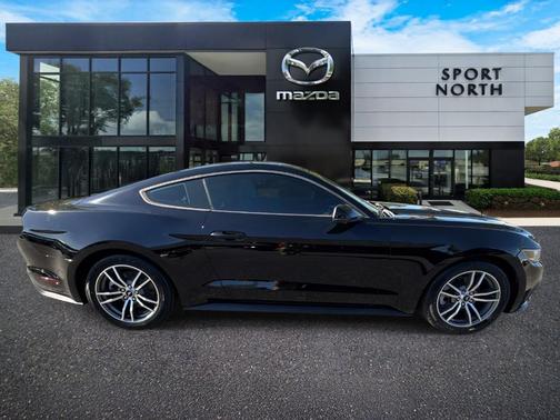 Black 2015 Ford Mustang EcoBoost Premium