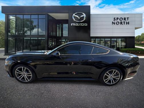 Black 2015 Ford Mustang EcoBoost Premium