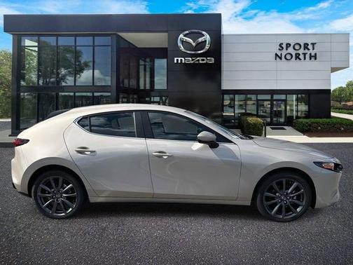 Platinum Quartz Metallic 2026 Mazda Mazda3 FWD w/Preferred Package