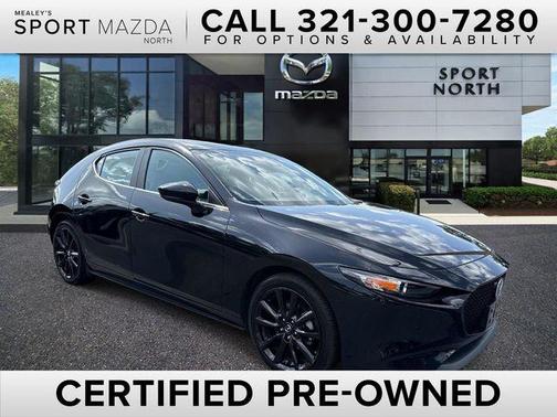 Jet Black 2024 Mazda Mazda3 FWD w/Select Package