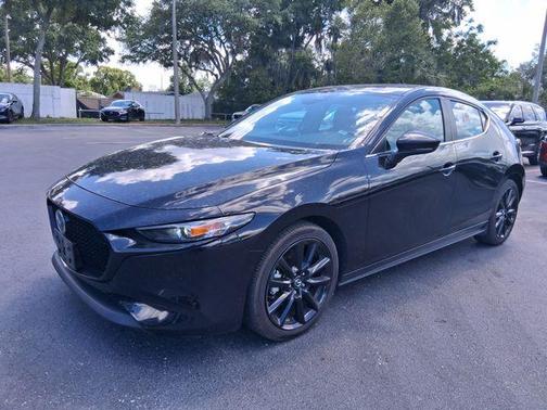 Jet Black 2024 Mazda Mazda3 FWD w/Select Package