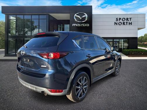 Deep Crystal Blue Mica 2018 Mazda CX-5 Touring