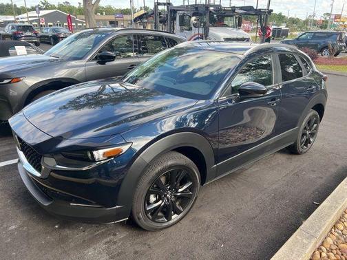 Deep Crystal Blue Mica 2025 Mazda CX-30 Select