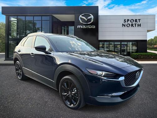 Deep Crystal Blue Mica 2025 Mazda CX-30 Select