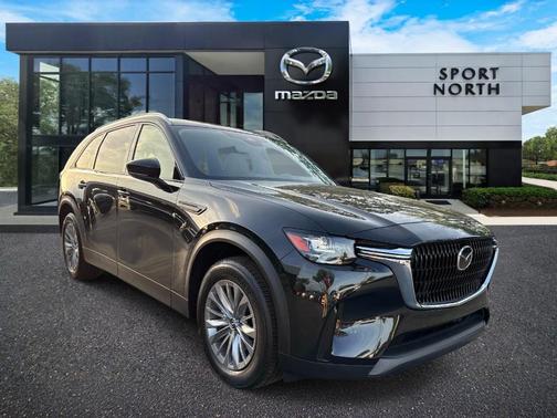 Jet Black Mica 2024 Mazda CX-90 3.3 Turbo Preferred