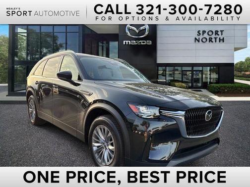 Jet Black Mica 2024 Mazda CX-90 3.3 Turbo Preferred