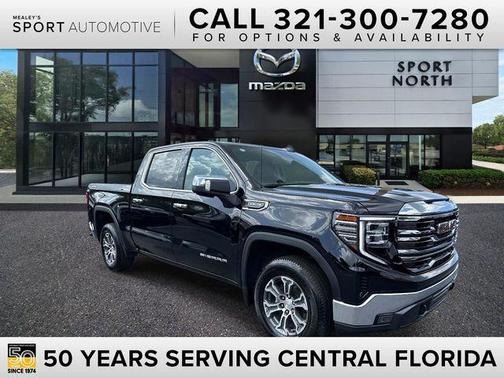 Onyx Black 2025 GMC Sierra 1500 SLT