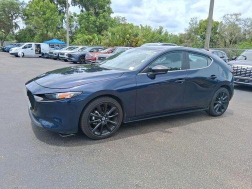 Deep Crystal Blue Mica 2024 Mazda Mazda3 FWD w/Select Package