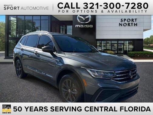 Platinum Gray Metallic 2024 Volkswagen Tiguan 2.0T SE