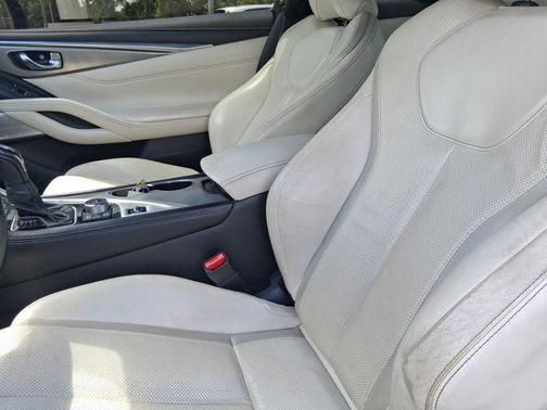 Black 2017 INFINITI Q60 3.0T Premium