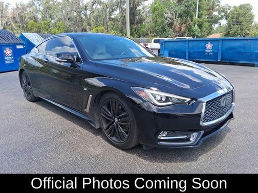 Black 2017 INFINITI Q60 3.0T Premium