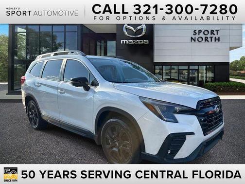 Crystal White Pearl 2023 Subaru Ascent Onyx Edition Limited