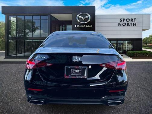 Black 2025 Mercedes-Benz C-Class C 300