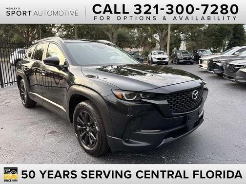 Jet Black Mica 2024 Mazda CX-50 2.5 S Preferred Package