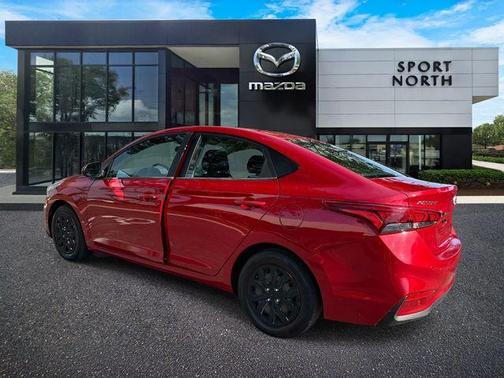 Pomegranate Red Metallic 2021 Hyundai Accent SE