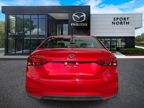Pomegranate Red Metallic 2021 Hyundai Accent SE