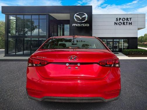 Pomegranate Red Metallic 2021 Hyundai Accent SE