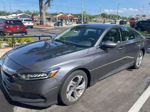 Gray 2020 Honda Accord EX 1.5T