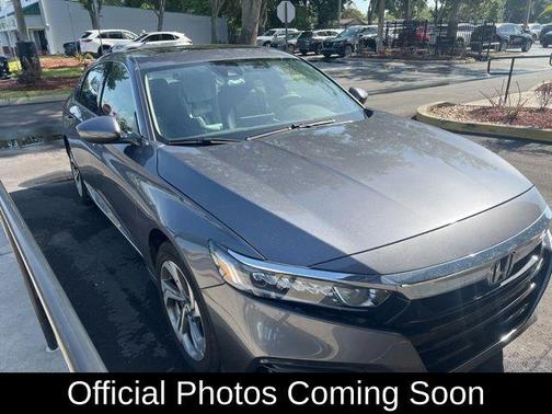 Gray 2020 Honda Accord EX 1.5T