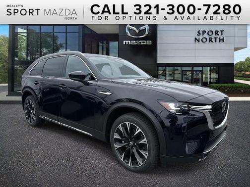 Jet Black Mica 2026 Mazda CX-90 PHEV Premium Plus