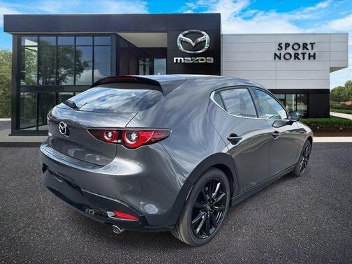 Machine Gray Metallic 2026 Mazda Mazda3 FWD w/Premium Package