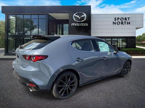 Polymetal Gray Metallic 2026 Mazda Mazda3 AWD w/Premium Package