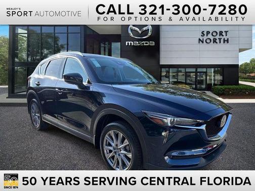 Deep Crystal Blue Mica 2020 Mazda CX-5 Grand Touring