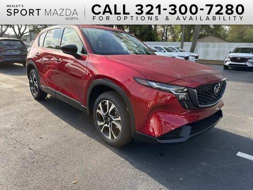 Soul Red Crystal Metallic 2026 Mazda CX-5 Preferred