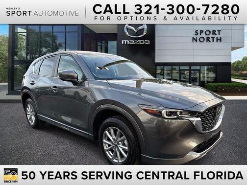 Machine Gray Metallic 2025 Mazda CX-5 2.5 S Select Package