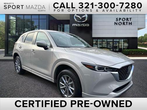 Platinum Quartz Metallic 2024 Mazda CX-5 2.5 S Select Package