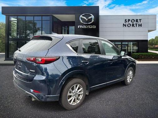 Deep Crystal Blue Mica 2025 Mazda CX-5 2.5 S Select Package