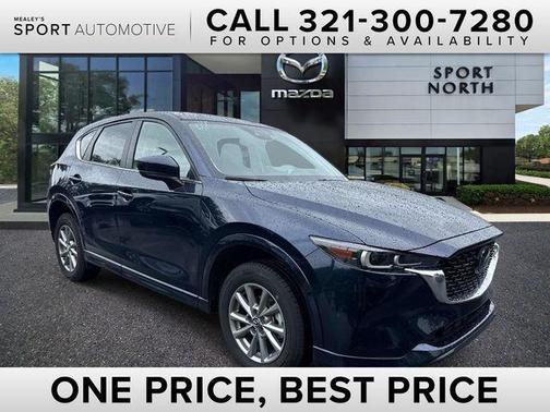Deep Crystal Blue Mica 2025 Mazda CX-5 2.5 S Select Package