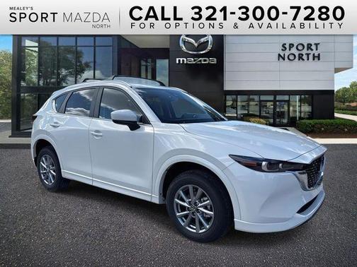 Rhodium White Metallic 2025 Mazda CX-5 2.5 S Select Package