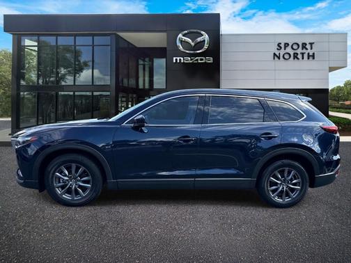 Deep Crystal Blue Mica 2022 Mazda CX-9 Touring