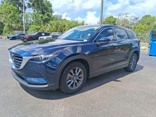 Deep Crystal Blue Mica 2022 Mazda CX-9 Touring