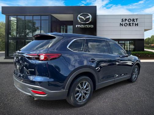 Deep Crystal Blue Mica 2022 Mazda CX-9 Touring