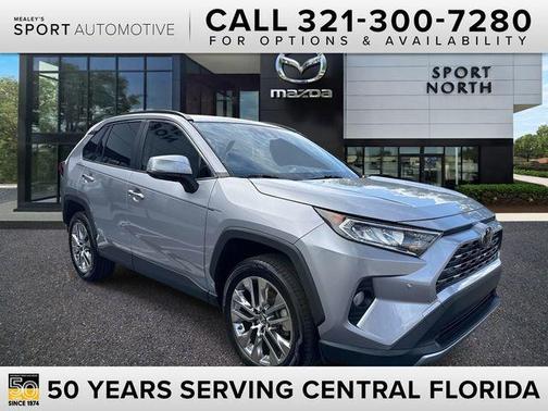 Silver Sky Metallic 2019 Toyota RAV4 Limited