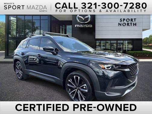 Jet Black Mica 2025 Mazda CX-50 2.5 Turbo Premium Plus Package