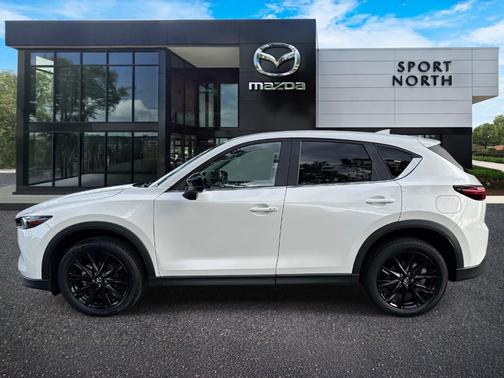 Rhodium White Metallic 2025 Mazda CX-5 2.5 S Carbon Edition