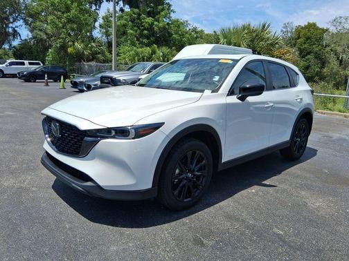 Rhodium White Metallic 2025 Mazda CX-5 2.5 S Carbon Edition