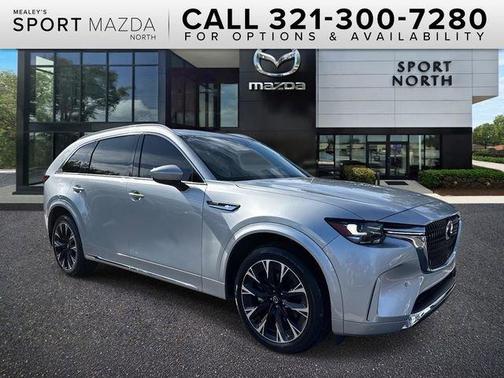Sonic Silver 2025 Mazda CX-90 3.3 Turbo S Premium Package