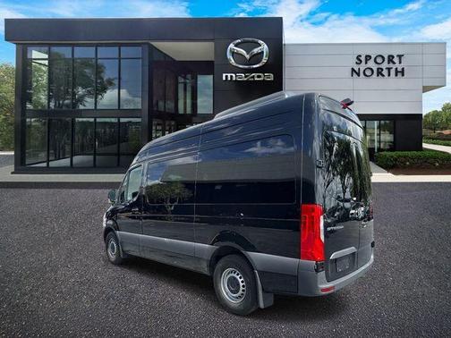 Jet Black 2024 Mercedes-Benz Sprinter 2500 144 WB Standard Roof Passenger