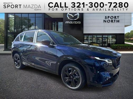 Navy Blue Mica 2026 Mazda CX-5 Premium Plus
