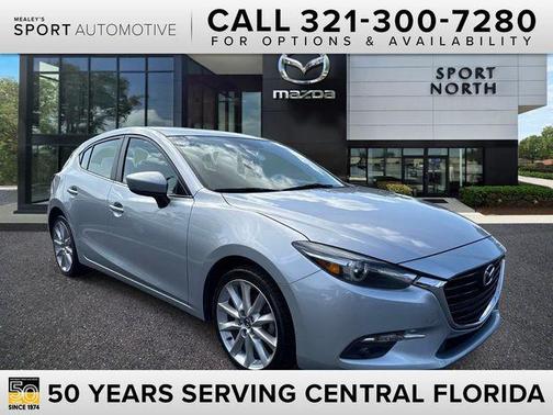 Sonic Silver Metallic 2017 Mazda Mazda3 Grand Touring